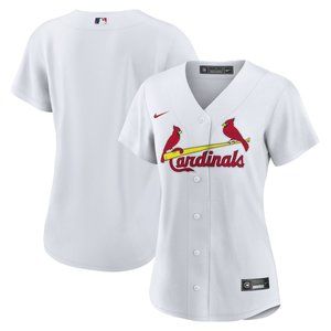 Women's St. Louis Cardinals Nike White Home Blank Replica Jersey
